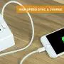 iPhone Charger,Atill 5 Pack 3ft/3ft/3ft/6ft/10ft Lightning Cable iPhone Charging Syncing Cord Charger Cable Compatible iPhone X 8 8Plus 7 7Plus 6s 6sPlus 6 6Plus SE 5 5s 5c more iPhone Charger,Atill 5 Pack 3ft/3ft/3ft/6ft/10ft Lightning Cable iPhone Charging Syncing Cord Charger Cable Compatible iPhone X 8 8Plus 7 7Plus 6s 6sPlus 6 6Plus SE 5 5s 5c more