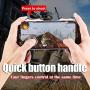 NOLOGO Fssh-mlx 3 in 1 Mobile Phone Game Trigger Fire Button Handle Gamepad Joystick L1R1 Shooter Controller Stand Rocker for PUBG FPS (Color : E9)