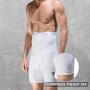 MASS21 Men’s Shapewear High Waist Tummy Leg Control Briefs Anti-Curling Slimming Body Shaper