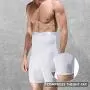 MASS21 Men’s Shapewear High Waist Tummy Leg Control Briefs Anti-Curling Slimming Body Shaper MASS21 Men’s Shapewear High Waist Tummy Leg Control Briefs Anti-Curling Slimming Body Shaper