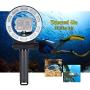 MEIKON LED Underwater Light, Waterproof 40m Diving Fill Light IPX8 Waterproof Flash Ring Light 3 Modes with 30pcs LED for GoPro Hero 6/5/4/3 /3/2/1 SJCAM and Other Action Camera (Rechargeable)