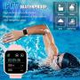 Smart Watch,Fitness Watch Activity Tracker with Heart Rate Blood Pressure Monitor IP67 Waterproof Bluetooth Smartwatch Touch Screen Sports Tracker Watch for Android iOS Phones Men Women Kids