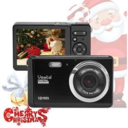 Mini Digital Camera,Vmotal 2.8 inch TFT LCD HD Digital Camera Kids Childrens Point and Shoot Digital Cameras Students Cameras,Indoor Outdoor for Beginner/Seniors/Kids (Black)