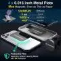 VANMASS Phone Holder Car, [2020 Upgraded] Magnetic Phone Mount [360°Rotation] Air Vent Car Phone Mount [6 Strong Magnets] iPhone Car Holder Car Mount for iPhone Compatible All Smartphone and Tablets