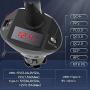 Cigarette Lighter Phone Mount, Dual USB PD QC 3.0 Quick Charge, Fast Car Charger Cell Phone Holder Cradle Compatible with iPhone 11 Pro XS MAX X XR 8 7 Plus Samsung Galaxy S10 S9 S8 Plus Note 10 9 8