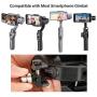 Universal Gimbal Counterbalance/Counterweight Mount for Zhiyun Smooth 4 / Smooth Q/Feiyu Vimble 2 / DJI Osmo Mobile 2 / Evo and Other Smartphone Gimbal Stabilizer Applied to Moment Phone Lens Filter