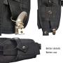 Lewong Universal Hands Free Chest Harness Bag Holster for Two Way Radio (Rescue Essentials) (Vest Harness)