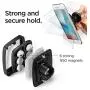 Spigen Kuel H12 Hexa Car Phone Mount Premium Magnetic Air Vent Phone Holder Magnetic Car Mount Compatible with Most Smartphones - Black