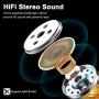 Wireless Earbuds in-Ear Bluetooth 5.0 Headphones with HD HiFi Stereo CVC8.0 Noise Canceling Bluetooth Earbuds with Mic 24H Playtime Mini Charging Case for iPhone Android Apple Earbuds
