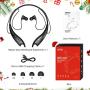 Mpow Jaws Gen5 Bluetooth Headphones 18H Playtime for Work from Home, V5.0 Wireless Neckband Headphones Online Teaching & Conference, Bluetooth Headset Call Vibrate & CVC6.0 Noise Cancelling Mic, Black
