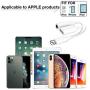 [Apple MFi Certified] Lightning to 3.5mm Headphone Jack Adapter,Stereo Headphone Aux Audio Connector Compatible with iPhone Xs XR 8 7 Plus ipad,Support Music Control & Plug and Play & iOS 13-White