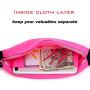 smartlle Fanny Pack, Running Belt, Waist Bag/Holder for Women & Men for iPhone Xs Max, XR, XS/X, 8/7/6s Plus, 6/SE, Samsung Galaxy S10/S9/S8 +/ Note 9/8, Moto, LG, Pixel. Gym Workout Fitness Gear Pink