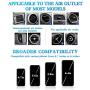 eing Bling Universal Smartphone Car Air Vent Mount Holder Cradle Compatible with iPhone 11 Pro iPhone XR XS Max 8 Plus 7 6s 6 Galaxy S10 E S9 S8 Plus Edge,Note 10 9,Pixel 3 XL,LG & Other Smartphone
