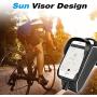 Bike Front Frame Bags, UBEGOOD Bicycle Phone Bags Waterproof, Top Tube Mount Handlebar Storage Bag, Bike Phone Holder with Touch Screen Large Capacity, Cycling Pack Fit Phones Below 6.0"
