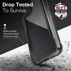 Raptic Shield iPhone 11 Case, (Formerly Defense Shield) - Military Grade Drop ProtectionMilitary Grade Drop Tested, Anodized Aluminum, TPU, and Polycarbonate Protective Case iPhone 11, (Black)