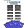 Phone Armband Sleeve: Best Running Sports Blue Arm Band Strap Holder Pouch Case for Exercise Workout Fits iPhone 5S SE 6 6S 7 8 Plus iPod Android Samsung Galaxy S5 S6 S7 S8 Note 5 Edge LG HTC (Small)