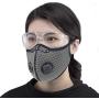 Reusable, Washable Facial Nylon Covering - Includes 5Pcs Filters