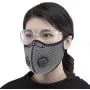 Reusable, Washable Facial Nylon Covering - Includes 5Pcs Filters Reusable, Washable Facial Nylon Covering - Includes 5Pcs Filters