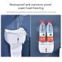 lanliebao Plastic Self Adhesive Toilet Paper Holder for Bathroom Wall Mount with Shelf Toilet Roll Holder with Phone Shelf for All Mobile Phone (Style 1)