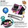 PetAmi Dog Treat Pouch | Dog Training Pouch Bag with Waist Shoulder Strap, Poop Bag Dispenser and Collapsible Bowl | Treat Training Bag for Treats, Kibbles, Pet Toys | 3 Ways to Wear