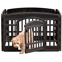 IRIS USA 24” Exercise Playpen Panels for Dog