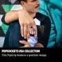 PopSockets: PopGrip with Swappable Top for Phones and Tablets - American Flag