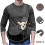 YUDODO Pet Dog Sling Carrier Breathable Mesh Travel Safe Sling Bag Carrier for Dogs Cats YUDODO Pet Dog Sling Carrier Breathable Mesh Travel Safe Sling Bag Carrier for Dogs Cats