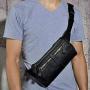 NKns Fanny Pack Cross Body Messenger Bag Mens Mobile Phone Camera Outdoor 9.8 Inch Chest Bag Pocket