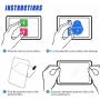 Screen Protector Compatible with Sony Alpha a7RIII a7RIV A7R3 A9 A7RII A7SII A77II RX100 Camera, QIBOX Tempered Glass Screen Guard Full Coverage Edge to Edge[3 Pack]