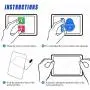 Screen Protector Compatible with Sony Alpha a7RIII a7RIV A7R3 A9 A7RII A7SII A77II RX100 Camera, QIBOX Tempered Glass Screen Guard Full Coverage Edge to Edge[3 Pack]