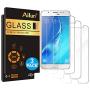 Ailun Screen Protector for Galaxy J7 2018 3Pack Tempered Glass Compatible with Samsung Galaxy J7 J7 Star 2018 J7 V 2nd Gen 2018 J7 Top 2018 J7 Aura 2018 J7 Crown 2018 Case Friendly