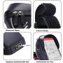 Aselife Waterproof Bike Handlebar Bag,Bicycle Phone Mount,Bicycle Phone Mount Holder Pouch Bag,Cycling Frame Transparent Touchable Case 360 Degrees Rotatable for Under 6 Smartphone