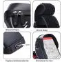 Aselife Waterproof Bike Handlebar Bag,Bicycle Phone Mount,Bicycle Phone Mount Holder Pouch Bag,Cycling Frame Transparent Touchable Case 360 Degrees Rotatable for Under 6 Smartphone