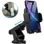 Car Phone Mount Holder, Quntis Universal Car Cell Phone Holder for Dashboard Windshield with Sticky Pad, Easy Button Release, Extendable Arm Fit for iPhone Samsung Galaxy Google LG (2.36"-3.74" Width) Car Phone Mount Holder, Quntis Universal Car Cell Phone Holder for Dashboard Windshield with Sticky Pad, Easy Button Release, Extendable Arm Fit for iPhone Samsung Galaxy Google LG (2.36"-3.74" Width)