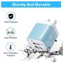 X-EDITION USB Wall Charger, Charging Block 4-Pack 2.1A Dual Port USB Power Adapter Wall Charger Plug Cube Compatible with Phone Xs Max XR X 8 7 6 Plus 5 4, Pad, Samsung, LG, Moto, Android More