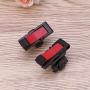 Hemobllo 4Pcs Mobile Game Controller Game Buttons Game Shooting Button (Black and Red)