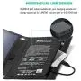 Nekteck 28W Portable Solar Panel Charger, Waterproof Camping Gear Solar Powered Charger with 2 USB Port for iPhone X/8 Plus, Samsung Galaxy s9/s8,iPad, Tablet and Any USB Devices Nekteck 28W Portable Solar Panel Charger, Waterproof Camping Gear Solar Powered Charger with 2 USB Port for iPhone X/8 Plus, Samsung Galaxy s9/s8,iPad, Tablet and Any USB Devices