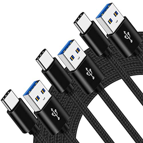 USB C Charger Cord 3FT 6FT 10FT Charging Cable for Samsung Galaxy A71 5G A21 A51 S20 /S20 Plus/S20 Ultra/A50 A20 A11,S10 S10E S10+,S9 S8,Note 10 9 8 20,Pixel 3A 3 4 4A XL,3A Fast Charge Power Wire
