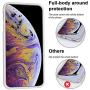 iPhone Xs Max Case, Anuck Soft Silicone Gel Rubber Bumper Case Anti-Scratch Microfiber Lining Hard Shell Shockproof Full-Body Protective Case Cover for Apple iPhone Xs Max 6.5" 2018 - Lavender Gray
