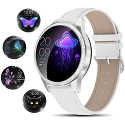 Yocuby V2 Smart Watch for Women, Fitness Tracker Compatible with iOS Android Phone, Sport Activity Tracker with Sleep/Heart Rate Monitor/Find My Phone/Physiological Reminder