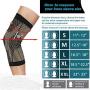 Copper Knee Brace -Copper Knee Sleeve Compression For Sports,Workout,Arthritis Pain Relief and Support-Single (XL)