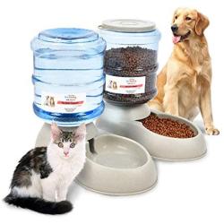 Ito Rocky Pet Feeding Solution Automatic Cat & Dog Cafe Feeder and Water Dispenser in Set with Food Scoop 6-Meal Automatic Food Dispenser for Small/Middle Puppy and Kitten