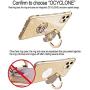 OCYCLONE iPhone 11 Pro Max Case, Cute Glitter Sparkle Bling Diamond Rhinestone Bumper with Ring Kickstand Women Girls Soft Protective Phone Case for iPhone 11 Pro Max [6.5 inch] 2019 - Gold