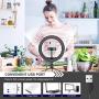 Ring Light with Stand, VINSIC 10” Selfie Ring Light Tripod For iPhone, Phone Tripod Stand With 3 LED Light Modes For Live Stream/Makeup/Vlogging/YouTube Video/Photography For iPhone Android Cellphones