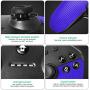 Powtree USB Wired Controller Compatible with Nintendo Switch/PS3/Windows/PC/Android Game Controllers with Gyro Axis Motion Controls Vibration Sense Video Game Accessories - 2 Pack (Blue)