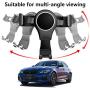 LUNQIN Car Phone Holder for BMW 3 Series Sedan 2019-2021 340i 330i G20 Auto Accessories Navigation Bracket Interior Decoration Mobile Cell Phone Mount