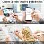 Disc Stylus Pen, Kimcrown ProPen Fine Point Precise Digital Pencil Compatible for iPad, iPhone, Samsung Galaxy, Google Pixel 4 and More Touch Screen Smartphones and Tablets