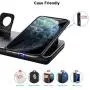 Wireless Charging Station for Apple Watch, iPhone & AirPods Pro, Wireless Charger Compatible with iPhone 11/11 Pro Max/XR/XS Max/Xs/X/8, iWatch 5/4/3/2/1