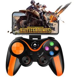 Mobile Gamepad Controller, Megadream Key Mapping Gaming Joysticks Trigger for PUBG/Call of Duty & More Shooting Fighting Racing Game, for 4-6 inch Samsung Galaxy HTC LG etc. Android Phone Tablet