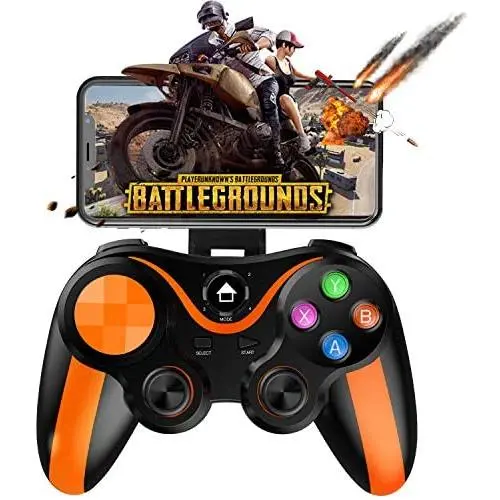 Mobile Gamepad Controller, Megadream Key Mapping Gaming Joysticks Trigger for PUBG/Call of Duty & More Shooting Fighting Racing Game, for 4-6 inch Samsung Galaxy HTC LG etc. Android Phone Tablet